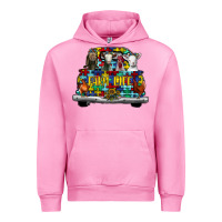 Fuchsia Pink farm life truck autism Urban Hoodie - CowhideDigitalArt