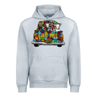 Heather Grey farm life truck autism Urban Hoodie - CowhideDigitalArt