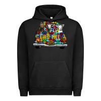 Pigment Black farm life truck autism Urban Hoodie - CowhideDigitalArt