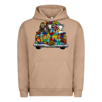 Pigment Burro farm life truck autism Urban Hoodie - CowhideDigitalArt
