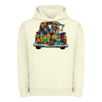 Pigment Pistachio farm life truck autism Urban Hoodie - CowhideDigitalArt