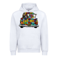White farm life truck autism Urban Hoodie - CowhideDigitalArt