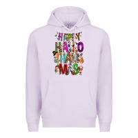 Lilac happy hallothankmas Premium Hoodie - FaDigitalArtStudio
