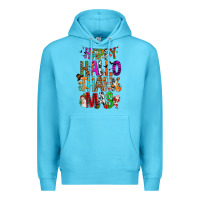 Ocean Blue happy hallothankmas Premium Hoodie - FaDigitalArtStudio