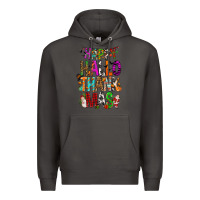 Smoke happy hallothankmas Premium Hoodie - FaDigitalArtStudio