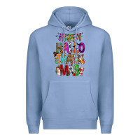 Colony Blue happy hallothankmas Premium Hoodie - FaDigitalArtStudio