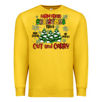 Lemon farm fresh christmas trees Premium Sweatshirt - MaliasSmallBusiness