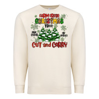 Sandshell farm fresh christmas trees Premium Sweatshirt - MaliasSmallBusiness