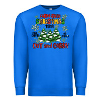True Royal farm fresh christmas trees Premium Sweatshirt - MaliasSmallBusiness