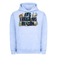 Pigment Grape Ice It's Freezing Season Urban Hoodie - FaDigitalArtStudio