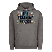 Pigment Tornado It's Freezing Season Urban Hoodie - FaDigitalArtStudio