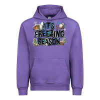 Tulip It's Freezing Season Urban Hoodie - FaDigitalArtStudio