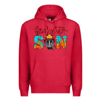 Cardinal firefighter son boy Premium Hoodie - HRA Design Shop