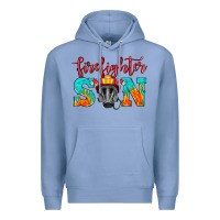 Colony Blue firefighter son boy Premium Hoodie - HRA Design Shop