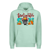 Seafoam firefighter son boy Premium Hoodie - HRA Design Shop