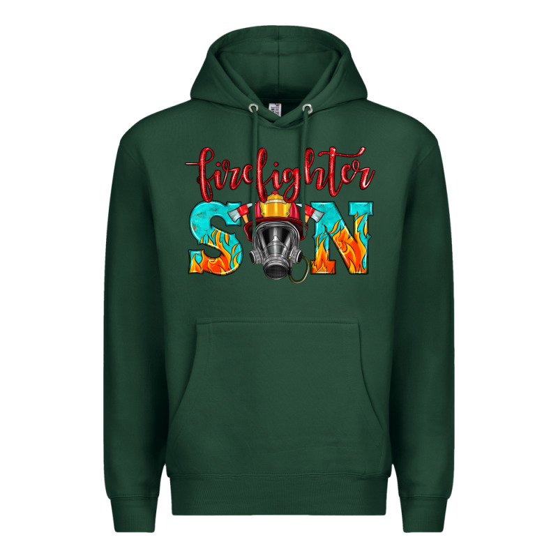 Firefighter Son Boy Premium Hoodie by HRA Design Shop | Teevron