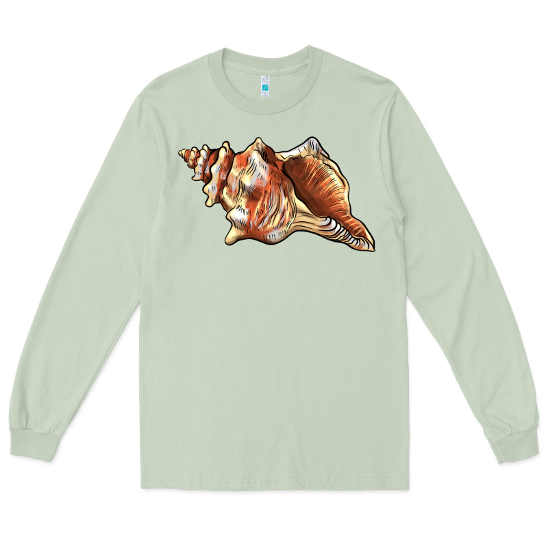 Sea   Shell Long Sleeve Tee by BarkalooDesign | Teevron