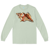 Matcha sea   shell Long Sleeve Tee - BarkalooDesign