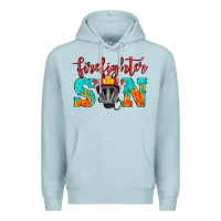 Blue Mist firefighter son boy Premium Hoodie - HRA Design Shop