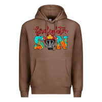 Chestnut firefighter son boy Premium Hoodie - HRA Design Shop