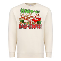 Sandshell happ yee haw lidays Premium Sweatshirt - MaliasSmallBusiness