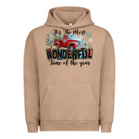 Pigment Burro It's The Most Wonderful Time Of The Year Urban Hoodie - FaDigitalArtStudio