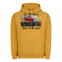 Pigment Peanut Butter It's The Most Wonderful Time Of The Year Urban Hoodie - FaDigitalArtStudio