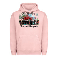 Pigment Salmon It's The Most Wonderful Time Of The Year Urban Hoodie - FaDigitalArtStudio