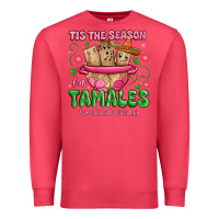 Cardinal tis the season for tamales tama la la la Premium Sweatshirt - MaliasSmallBusiness