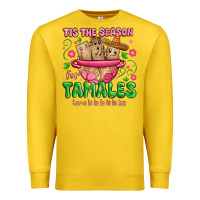 Lemon tis the season for tamales tama la la la Premium Sweatshirt - MaliasSmallBusiness
