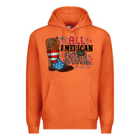 Carrot all american girl Premium Hoodie - RacoonDesign