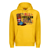 Lemon all american girl Premium Hoodie - RacoonDesign