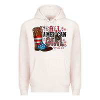 All American Girl Premium Hoodie | Teevron