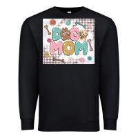 Black dog mom Premium Sweatshirt - MaliasSmallBusiness