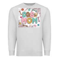 Dove Grey dog mom Premium Sweatshirt - MaliasSmallBusiness