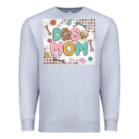 Heather Grey dog mom Premium Sweatshirt - MaliasSmallBusiness