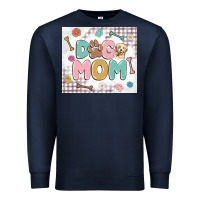 Navy dog mom Premium Sweatshirt - MaliasSmallBusiness