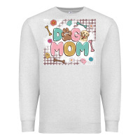 Oatmeal Heather dog mom Premium Sweatshirt - MaliasSmallBusiness