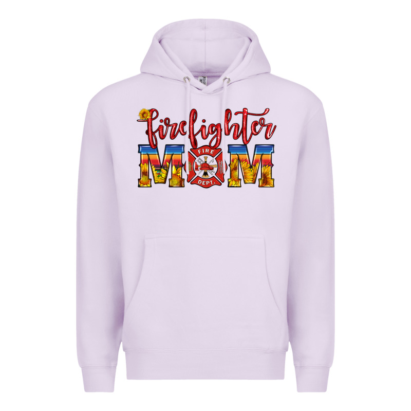 Firefighter Mom Premium Hoodie by HRA Design Shop | Teevron