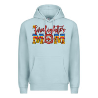 Blue Mist firefighter mom Premium Hoodie - HRA Design Shop