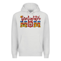 Dove Grey firefighter mom Premium Hoodie - HRA Design Shop