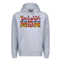 Heather Grey firefighter mom Premium Hoodie - HRA Design Shop