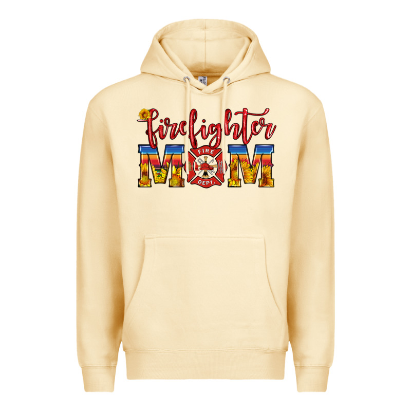 Firefighter Mom Premium Hoodie by HRA Design Shop | Teevron