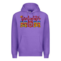 Purple firefighter mom Premium Hoodie - HRA Design Shop