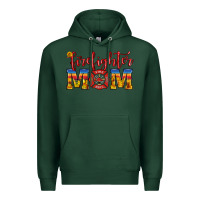 Sports Green firefighter mom Premium Hoodie - HRA Design Shop