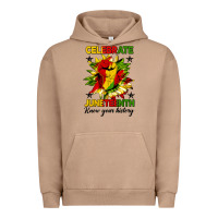 Pigment Burro celebrate juneteenth know your history Urban Hoodie - HRA Design Shop