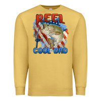 Antique Gold reel cool dad Premium Sweatshirt - MaliasSmallBusiness