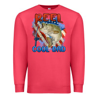 Cardinal reel cool dad Premium Sweatshirt - MaliasSmallBusiness