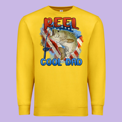 Premium Sweatshirt reel cool dad