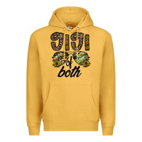 Mustard gigi of both Premium Hoodie - CowhideDigitalArt